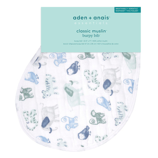 aden + anais - Burpy Bib Mother & Baby Burpy Bib | Time To Dream - Boy
