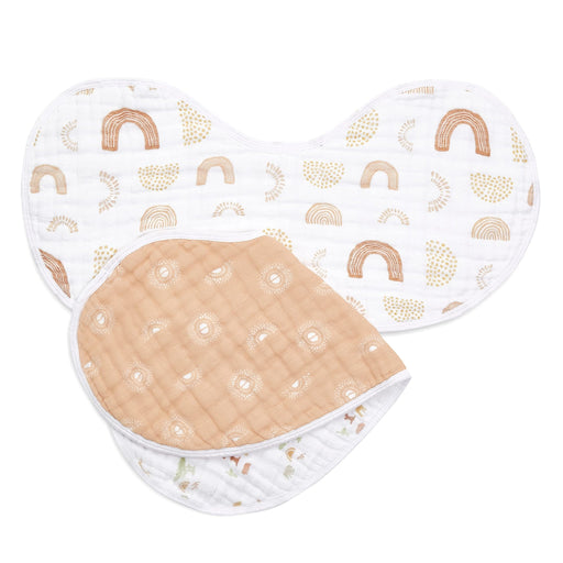 aden + anais - Classic Burpy Bibs Mother & Baby Classic Burpy Bibs | Keep Rising - Neutral