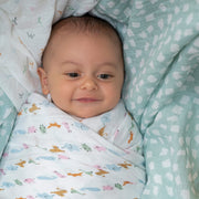 aden + anais - Classic Swaddles Mother & Baby Alphabet Animals Neutral