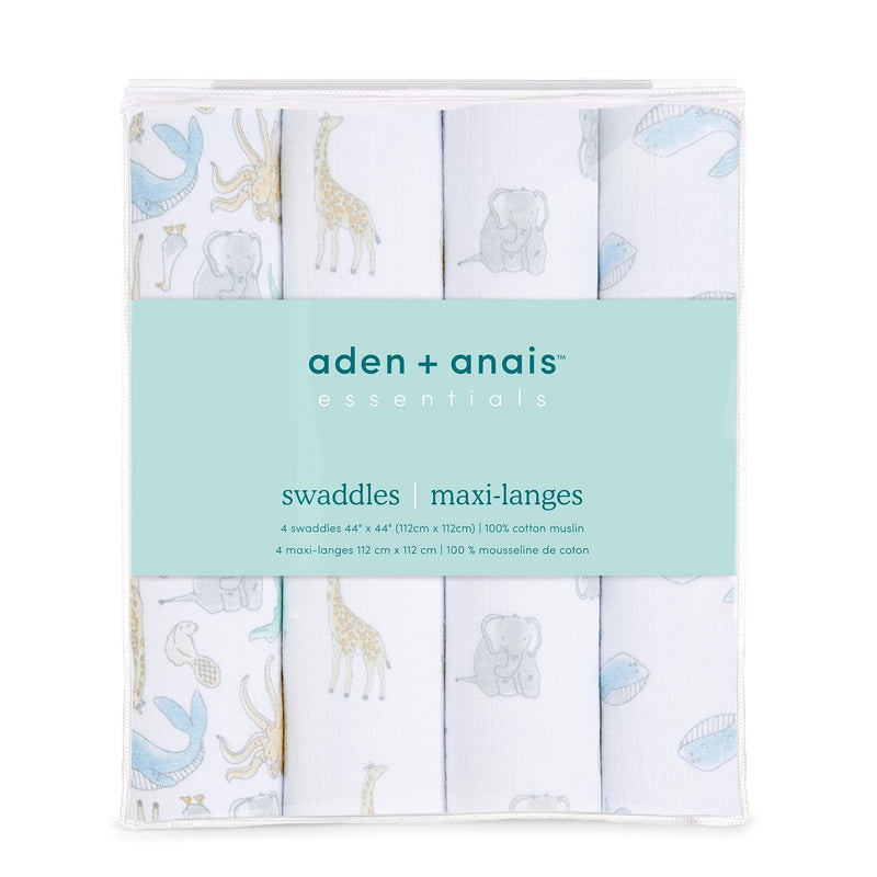 aden + anais - Classic Swaddles Mother & Baby Natural History Neutral