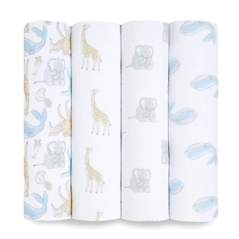 aden + anais - Classic Swaddles Mother & Baby Natural History Neutral