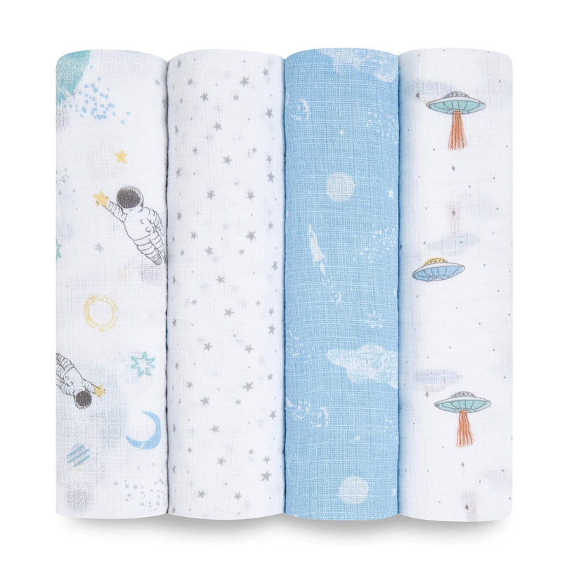 aden + anais - Classic Swaddles Mother & Baby Space Explorers Boy