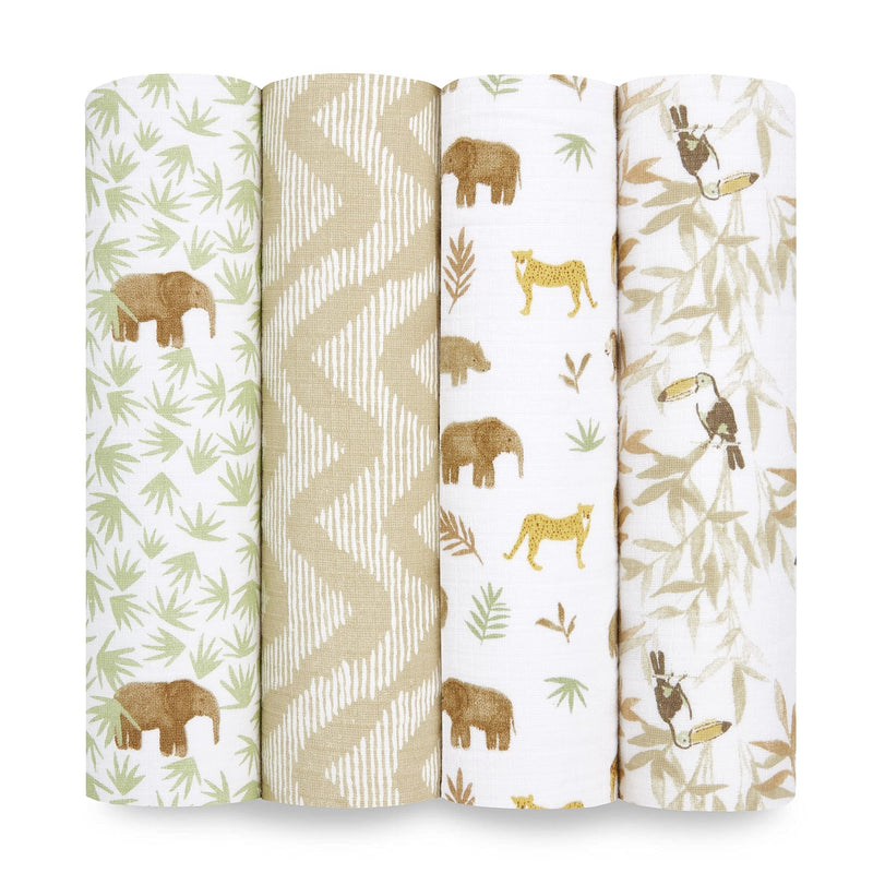 aden + anais - Classic Swaddles Mother & Baby Tanzania Neutral