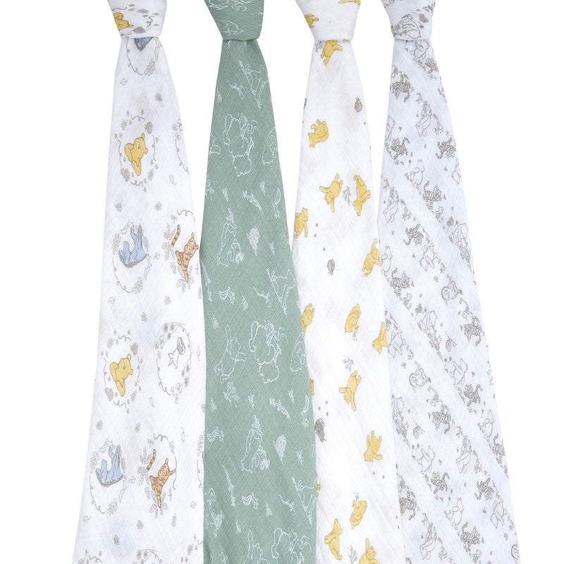 aden + anais - Classic Swaddles Mother & Baby Winnie + Friends Neutral