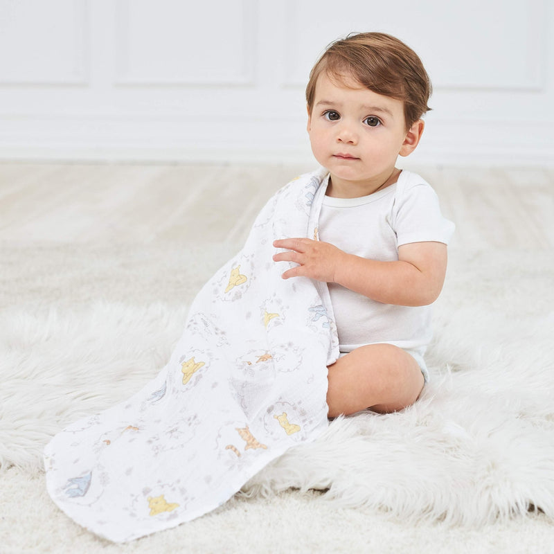 aden + anais - Classic Swaddles Mother & Baby Winnie + Friends Neutral