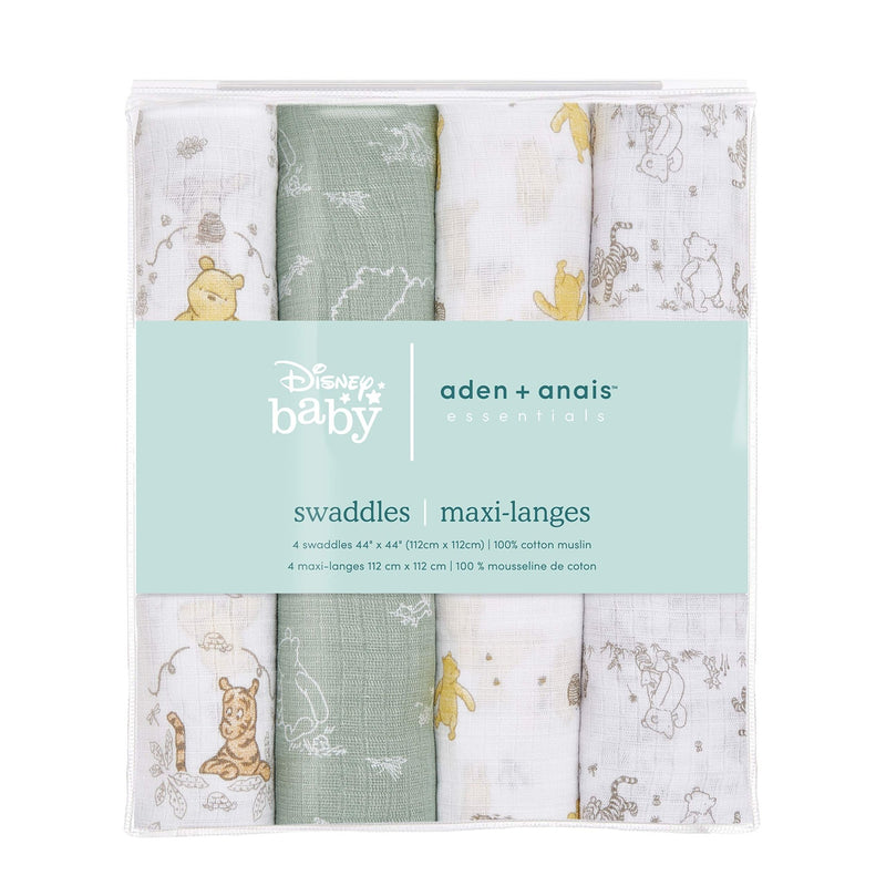 aden + anais - Classic Swaddles Mother & Baby Winnie + Friends Neutral