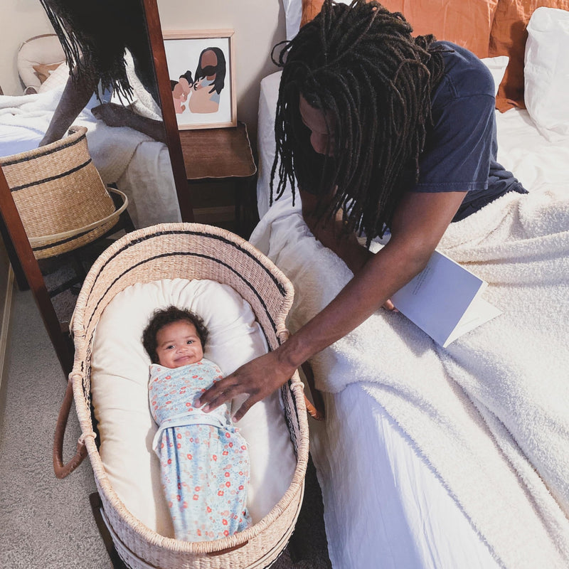 aden + anais - Easy Swaddle Wraps - Cotton Mother & Baby Easy Swaddle Wraps - Cotton | Fairy Tale Flowers - Girl - 0 - 3m