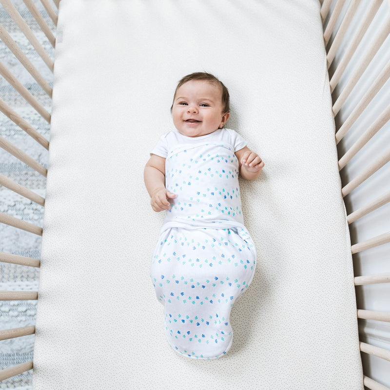 aden + anais - Easy Swaddle Wraps - Cotton Mother & Baby Easy Swaddle Wraps - Cotton | Rising Star - Boy - 0 - 3m