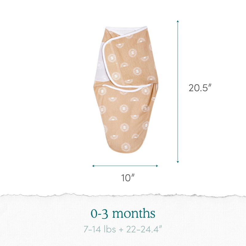 aden + anais - Easy Swaddle Wraps - Cotton Mother & Baby Easy Swaddle Wraps - Cotton | Stargaze - Boy - 0 - 3m