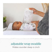 aden + anais - Easy Swaddle Wraps - Cotton Mother & Baby Easy Swaddle Wraps - Cotton | Stargaze - Boy - 0 - 3m