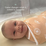 aden + anais - Easy Swaddle Wraps - Cotton Mother & Baby Easy Swaddle Wraps - Cotton | Stargaze - Boy - 0 - 3m
