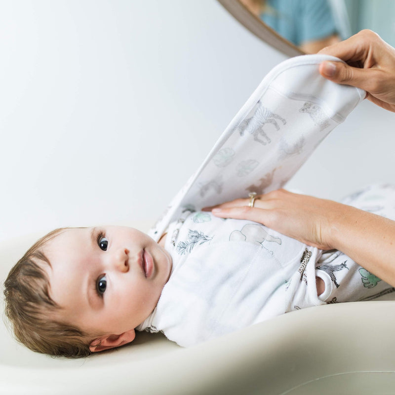 aden + anais - Easy Swaddle Wraps - Cotton Mother & Baby Easy Swaddle Wraps - Cotton | Toile - Neutral - 0 - 3m