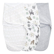 aden + anais - Easy Swaddle Wraps - Cotton Mother & Baby Easy Swaddle Wraps - Cotton | Toile - Neutral - 0 - 3m