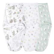 aden + anais - Easy Swaddle Wraps - Cotton Mother & Baby Easy Swaddle Wraps - Cotton | Winnie The Pooh - Neutral - 0 - 3m