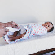 aden + anais - Easy Swaddle Wraps - Minky Mother & Baby 0 - 3 Months Garden