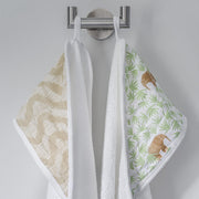 aden + anais - Hooded Towel Mother & Baby Hooded Towel | Tanzania - Neutral