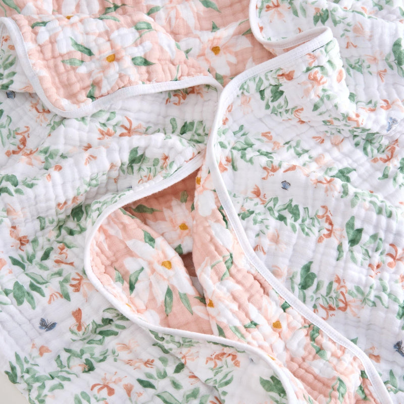 aden + anais - Muslin Blanket Mother & Baby Muslin Blanket |! Butterfly Garden - Girl