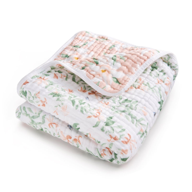 aden + anais - Muslin Blanket Mother & Baby Muslin Blanket |! Butterfly Garden - Girl