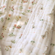 aden + anais - Muslin Blanket Mother & Baby Muslin Blanket | Country Floral - Girl