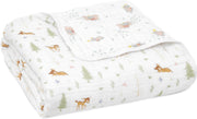 aden + anais - Muslin Blanket Mother & Baby Muslin Blanket | Disney + Friends - Neutral
