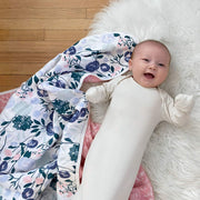 aden + anais - Muslin Blanket Mother & Baby Muslin Blanket | Flowers Bloom - Girl