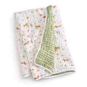 aden + anais - Muslin Blanket Mother & Baby Muslin Blanket |! Sage Woodland - Neutral
