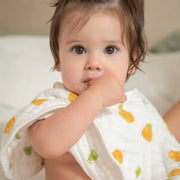 aden + anais - Organic Burpy Bibs |! Fresh Fruit - Neutral Mother & Baby