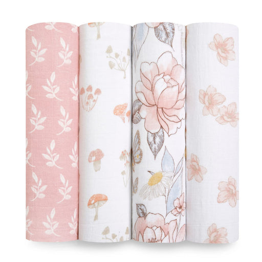 aden + anais - Organic Swaddles Mother & Baby Organic Swaddles | Earthly - Girl