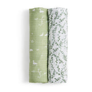 aden + anais - Silky Soft Swaddles Mother & Baby Viscose From Bamboo Nature Friends