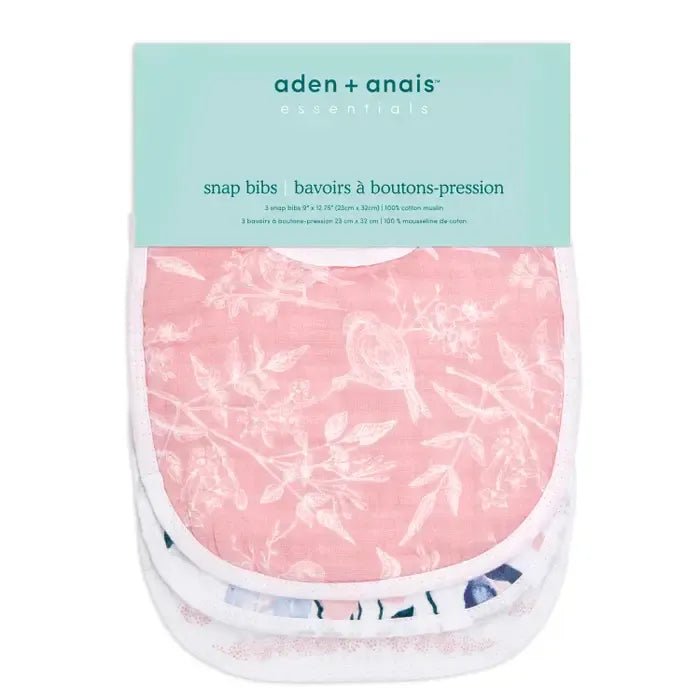 aden + anais - Snap Bibs Baby & Toddler Flowers Bloom - Girl