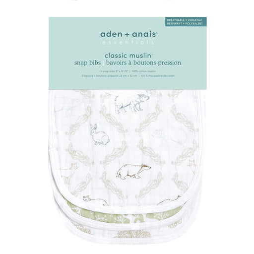 aden + anais - Snap Bibs | Natural History - Neutral Mother & Baby