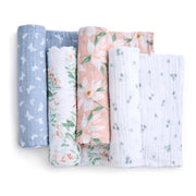 aden + anais - Swaddles - Box Mother & Baby Swaddles - Box |! Butterfly Garden - Girl