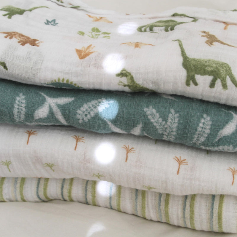 aden + anais - Swaddles - Box Mother & Baby Swaddles - Box | Dino Jungle - Boy