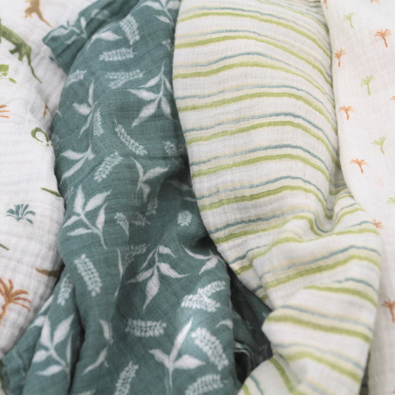 aden + anais - Swaddles - Box Mother & Baby Swaddles - Box | Dino Jungle - Boy
