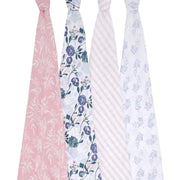 aden + anais - Swaddles - Box Mother & Baby Swaddles - Box | Flowers Bloom - Girl