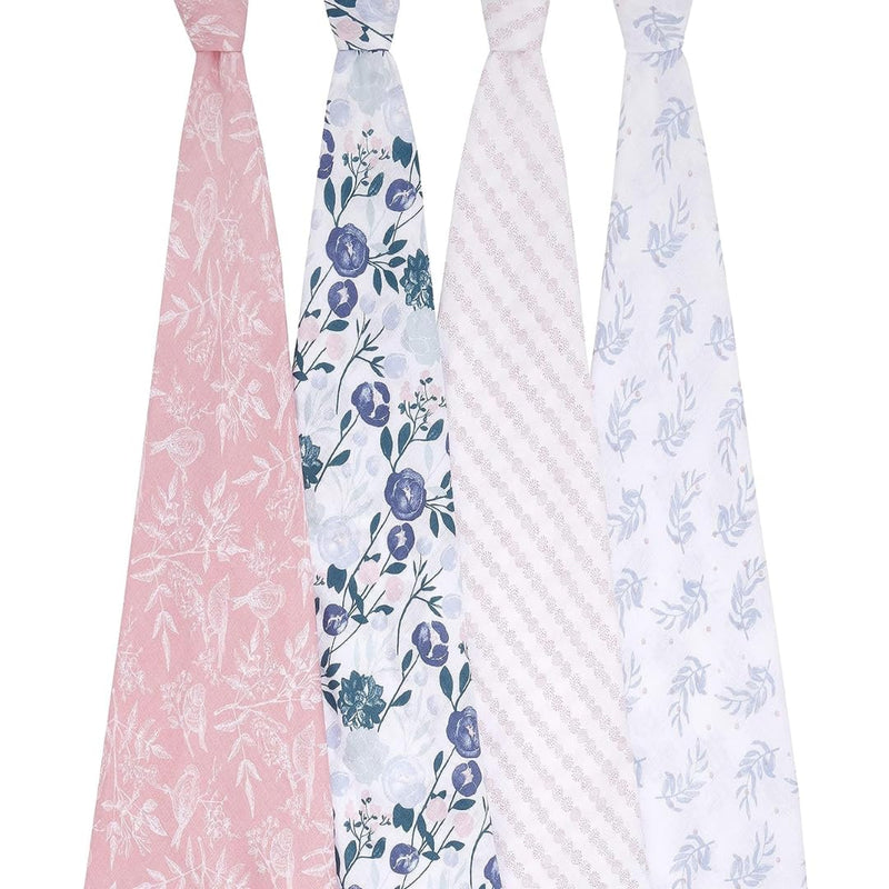 aden + anais - Swaddles - Box Mother & Baby Swaddles - Box | Flowers Bloom - Girl