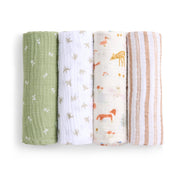 aden + anais - Swaddles - Box Mother & Baby Swaddles - Box |! Sage Woodland - Neutral