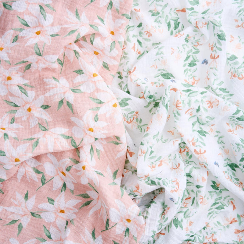 aden + anais - Swaddles Butterfly Garden Girl