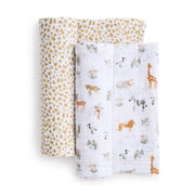 aden + anais - Swaddles Giraffe Safari Neutral