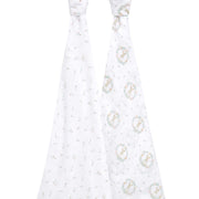 aden + anais - Swaddles Hogwarts Essentials Neutral