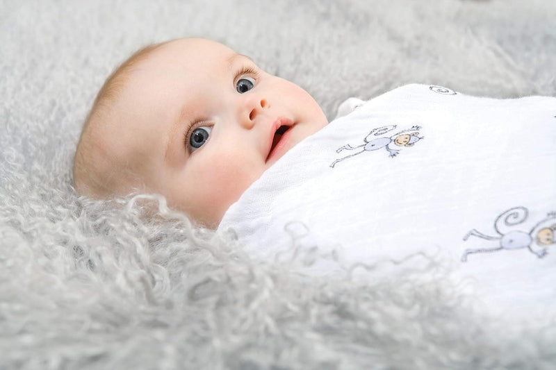 aden + anais - Swaddles Piece Of My Heart Girl