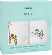 aden + anais - Swaddles Piece Of My Heart Girl