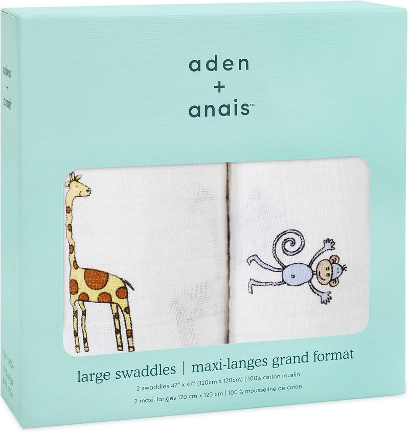 aden + anais - Swaddles Piece Of My Heart Girl