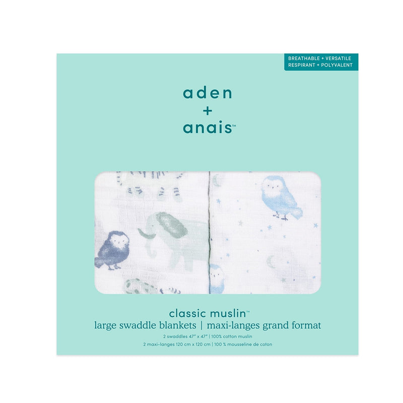 aden + anais - Swaddles Time To Dream Boy