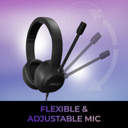 Adesso - Adesso Xtream P7 Wired Headset with AI Copilot (USB - C/USB - A) Electronics
