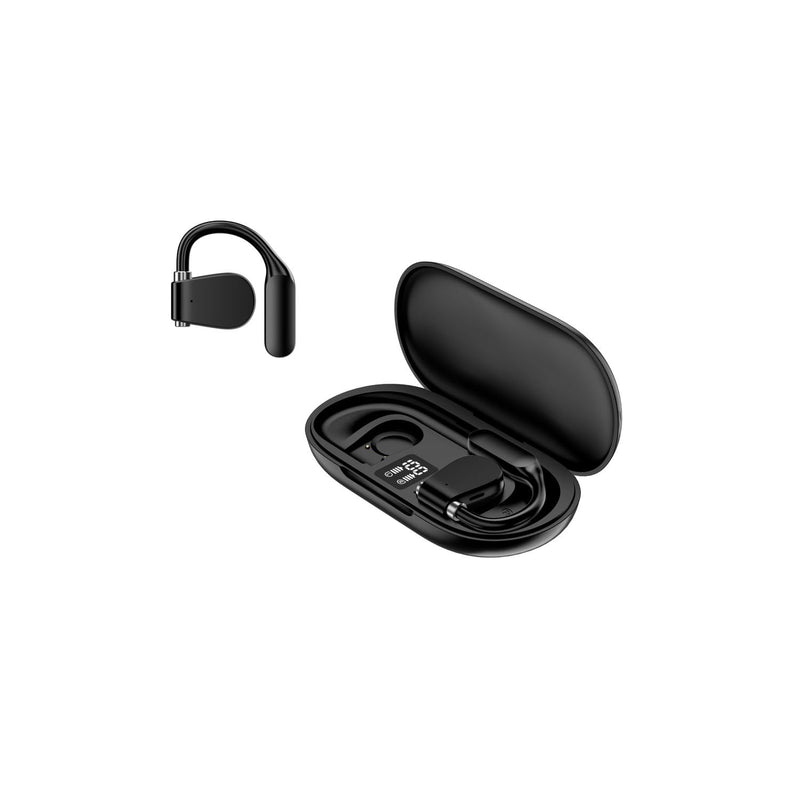 Adesso - Earbuds Bluetooth Xtream T4 - Open - Ear with Charging Case - Black Electronics