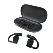 Adesso - Earbuds Bluetooth Xtream T4 - Open - Ear with Charging Case - Black Electronics