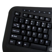 Adesso - Keyboard & Mouse Combo Wireless ERGO 1600dpi PC/MAC - FRENCH Canadian Electronics