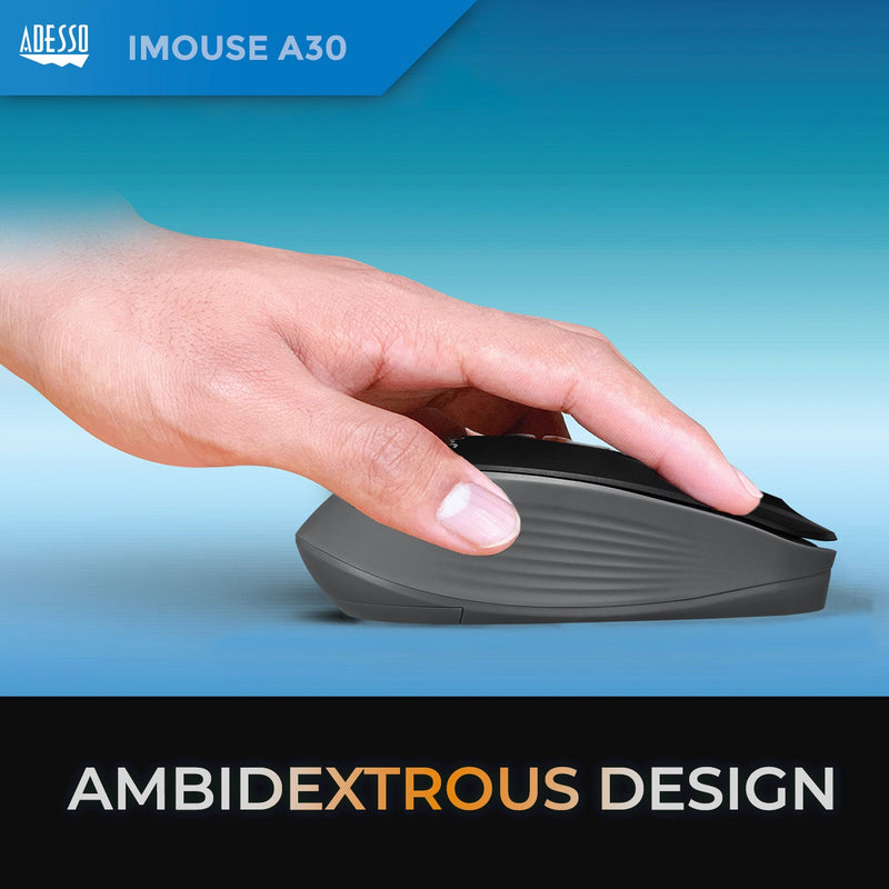 Adesso - Mouse Wireless A30B 4 Buttons Electronics