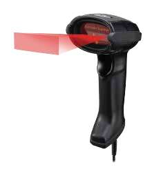 Adesso NuScan 7600TU antimicrobial handheld 2D barcode scanner